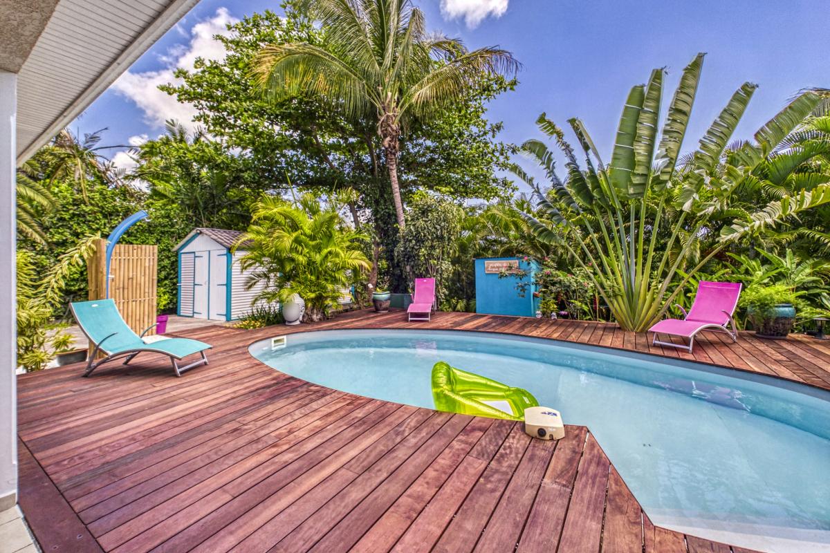 27.Location villa piscine saint françois guadeloupe